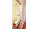 Powder bathroom features toilet, cabinet and hardwood floors at 3626 Lone Indian Trl, Marietta, GA 30066