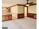 Open floor plan living room with bar area and access to kitchen at 3626 Lone Indian Trl, Marietta, GA 30066