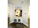 Kitchen bar area with granite countertop and seating for two at 2275 Church St, Hampton, GA 30228