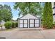 Detached two-car garage is clean, modern, and well-maintained at 3144 Sherwood Oaks Ln, Decatur, GA 30034
