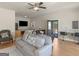 Spacious living room offering a cozy retreat with easy access to outdoor patio at 200 Magnolia Ct, Mcdonough, GA 30252
