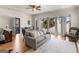 Cozy living room features a comfortable seating area and access to the outdoor spaces at 200 Magnolia Ct, Mcdonough, GA 30252