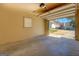 Spacious garage awaiting your vehicle, tools and projects at 34 Ivy St, Porterdale, GA 30014