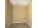 Bright laundry room with vinyl flooring, ready for appliances at 34 Ivy St, Porterdale, GA 30014