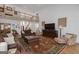 Expansive living room with high ceilings, ample seating, and a large TV for entertaining and relaxation at 3320 Lost Valley Dr, Jonesboro, GA 30236