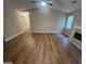 Inviting living room with wood floors, vaulted ceilings, and fireplace at 260 Countryside Ln, Covington, GA 30016