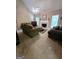 Inviting living room with vaulted ceiling, fireplace, and comfortable seating at 248 Valley Way, Hampton, GA 30228