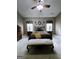 Well-lit main bedroom featuring a ceiling fan, neutral-toned walls and carpeted flooring at 248 Valley Way, Hampton, GA 30228