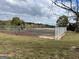 Tennis courts offer recreational activities with a lake view and lush greenery at 20 Fairway Ln, Peachtree City, GA 30269