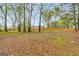 Spacious backyard featuring a well-manicured lawn, mature trees, and a classic wooden fence at 324 Sue Ct, Temple, GA 30179