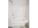 Bathroom with a white tub and shower combination at 3695 Andover St, Cumming, GA 30028