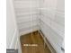 Pantry with custom shelving to maximize storage space at 3695 Andover St, Cumming, GA 30028
