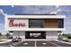 Chick-fil-A exterior with drive-thru and modern architectural design; includes arrow markings at 328 Wandering Brook Dr # 39, Mcdonough, GA 30253