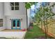 Landscaped backyard with a well-maintained lawn and patio, perfect for outdoor entertaining and relaxation at 1188 Oakland Sw Ln, Atlanta, GA 30310
