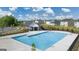Beautiful, sparkling community pool with covered picnic area and ample parking surrounded by lovely homes at 600 Whitman Ln # 2026, Stockbridge, GA 30281