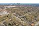 Expansive aerial view of the neighborhood with the Atlanta skyline in the background, showing the residential area at 988 Allene Sw Ave, Atlanta, GA 30310