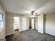 Spacious bedroom with a glimpse into ensuite bathroom at 518 Hammett Dr, Decatur, GA 30032