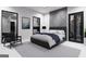 Bright bedroom showcasing a sleek bed, modern furnishings, and a calming view at 2704 Antioch Ne St, Conyers, GA 30013