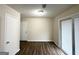 Open dining area with sliding glass doors offering access to the backyard at 2017 Lindsey Ln, Decatur, GA 30035