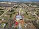 Aerial view showcasing the home and its surroundings in the neighborhood at 1103 Larkspur Dr, Locust Grove, GA 30248