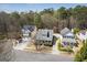 Bird's eye view of houses in a suburban neighborhood at 4654 Liberty Square Dr, Acworth, GA 30101