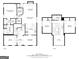 Detailed floor plan showcasing the layout of the first and second floors, including room dimensions at 4654 Liberty Square Dr, Acworth, GA 30101