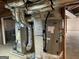 Unfinished basement mechanicals with ductwork and HVAC system at 9039 River Bend Ct, Villa Rica, GA 30180