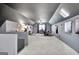 Large bonus room featuring neutral gray walls, carpeted floor, and a ceiling fan at 676 Mcbride Rd, Fayetteville, GA 30215