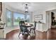 Eat-in kitchen featuring a bay window, natural light, and eat-in dining at 676 Mcbride Rd, Fayetteville, GA 30215