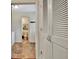 Hallway featuring closet space and access to the laundry and powder room at 676 Mcbride Rd, Fayetteville, GA 30215