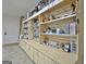 Storage room featuring shelves and ample cabinet space for tools and supplies at 676 Mcbride Rd, Fayetteville, GA 30215