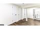 Spacious basement area with multiple doors and neutral walls, offering versatility at 2145 Venesa Cir, Austell, GA 30168