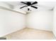 Finished basement bedroom with ceiling fan and ample space, creating comfort at 2145 Venesa Cir, Austell, GA 30168
