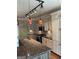 Spacious kitchen features granite counters, stainless appliances, tile backsplash, a large island and custom cabinets at 1081 Bridge Mill Ave, Canton, GA 30114