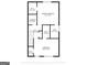 Second floor plan features primary bedroom with walk in closet and bath plus second bedroom at 5599 Fair Creek Way, Lithonia, GA 30038
