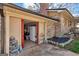 Side view of the garage with open doors and ample storage space at 100 Cross Plains Hulett Rd, Carrollton, GA 30116