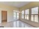 Breakfast nook with door to the patio at 5808 Deer Crossing Dr, Sugar Hill, GA 30518