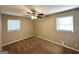 Bedroom featuring ceiling fan, neutral paint, carpet, and natural light at 2786 Altaview Se Dr, Atlanta, GA 30354
