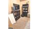 The office offers a bookshelf, carpet, and cubbies at 3620 Pickeral St, Fairburn, GA 30213