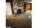Close up of fireplace with rustic brick and hearth next to doorway at 2760 The Fontainebleau Sw, Atlanta, GA 30331