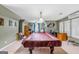 Game room featuring a pool table and a comfortable seating area at 157 Glen Eagle Way, Mcdonough, GA 30253