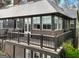 Exterior image showcasing a balcony with railings and a view at 434 Selborne Way, Chattahoochee Hills, GA 30268