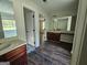 Bathroom view featuring double vanity at 1857 Oak Hill Springs Blvd, Lithonia, GA 30058