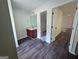Bathroom boasts modern vanity and large mirror at 1857 Oak Hill Springs Blvd, Lithonia, GA 30058