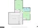 Floor plan showing the layout of the second floor including two bedrooms and an open to below area at 5124 N Pratt St, Covington, GA 30014