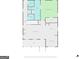 Floor plan showing the layout of the first floor including the living room, kitchen, and Primary bedroom at 5124 N Pratt St, Covington, GA 30014