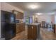 Charming kitchen with an island, plenty of counter space, and modern appliances at 133 Springer Rd, Whitesburg, GA 30185