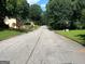 Street lined with trees and houses in a residential neighborhood at 9340 Basswood Way, Jonesboro, GA 30236