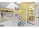 Kitchen with white cabinets, matching appliances, and lots of counter space at 1721 Telfair Chase Way, Lawrenceville, GA 30043