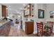 Functional kitchen that flows into the living room for ease of entertaining and Gathering time at 619 E Pelham Ne Rd, Atlanta, GA 30324